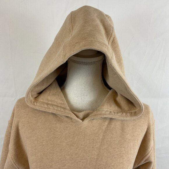 Lululemon All Yours Hoodie M Pecan Tan Kangaroo Pocket Long Sleeve - Picture 3 of 12